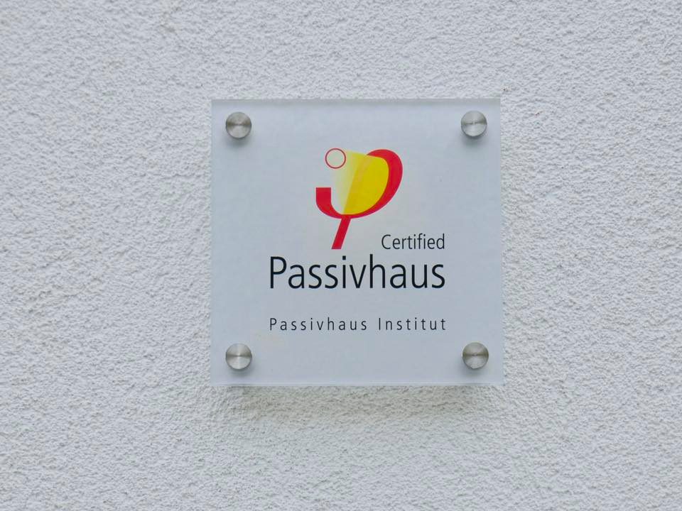 placa Passivhaus Certified